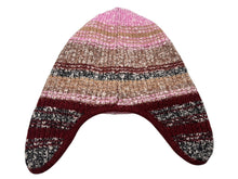 画像をギャラリービューアに読み込む, 極美品 CHANEL シャネル ココネージュ フライトキャップ AAA448 ココマーク カシミヤ ウール マルチカラー 中古 4b009944