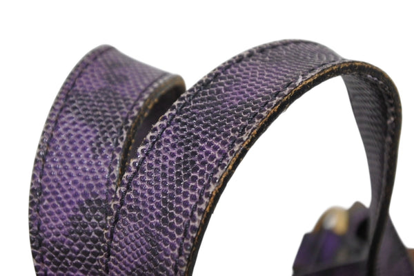 極美品 LOUIS VUITTON ルイヴィトン トートバッグ リチャードプリンス ハートブレイク M95740 モノグラムジョークスキャンバス ヴィオレ 中古 4b009945