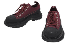 画像をギャラリービューアに読み込む, 極美品 ALEXANDER MCQUEEN アレキサンダーマックイーン Tread Slick トレッドスリック スニーカー ボルドー サイズ37 中古 4b009947