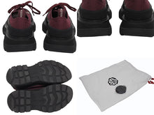 画像をギャラリービューアに読み込む, 極美品 ALEXANDER MCQUEEN アレキサンダーマックイーン Tread Slick トレッドスリック スニーカー ボルドー サイズ37 中古 4b009947