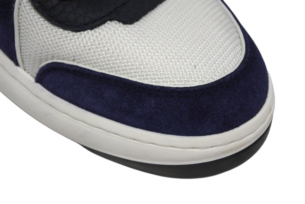 Like new CHANEL High-cut sneakers Cocomark W G38804 Fabric suede calfskin Rubber skin Used 4b009949