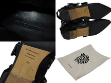 Load image into Gallery viewer, 極美品 Isabel Marant イザベル マラン ローリング アンクル ブーツ スウェード レザー ブラック シルバー金具 サイズ38 中古 4b009957