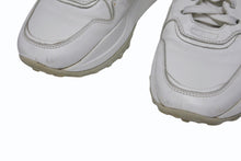 画像をギャラリービューアに読み込む, TOD'S トッズ タブズ ローカット スニーカー シューズ レースアップ カーフレザー イタリア製 ホワイト グレー サイズ38 1/2 美品 中古 4b009961