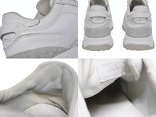 画像をギャラリービューアに読み込む, TOD'S トッズ タブズ ローカット スニーカー シューズ レースアップ カーフレザー イタリア製 ホワイト グレー サイズ38 1/2 美品 中古 4b009961