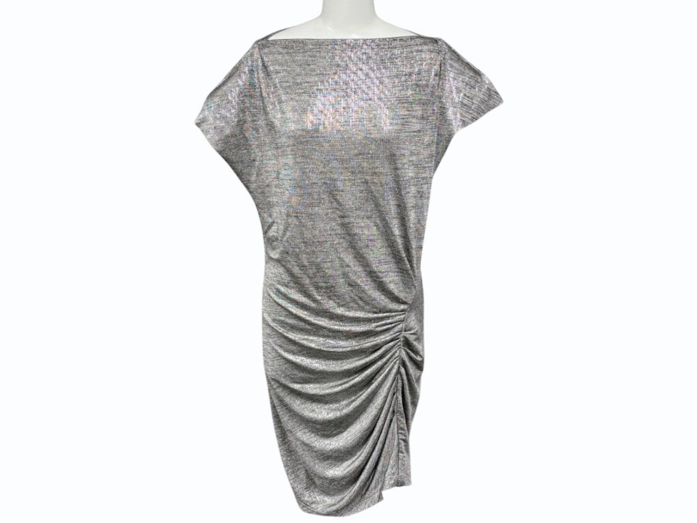 New and unused ISABEL MARANT ETOILE Isabel Marant Etoile Dress RO0666FA-B3N09E Polyester Elastane Silver Size M Used 4b009967