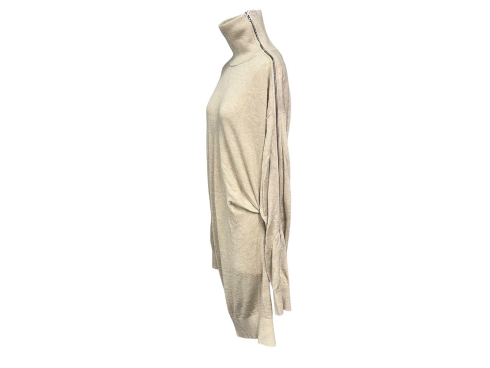 新品未使用 ISABEL MARANT イザベル マラン Gemmy Zip Knit Dress ジップ ニットワンピース アイボリー サイズ38 中古 4b009968