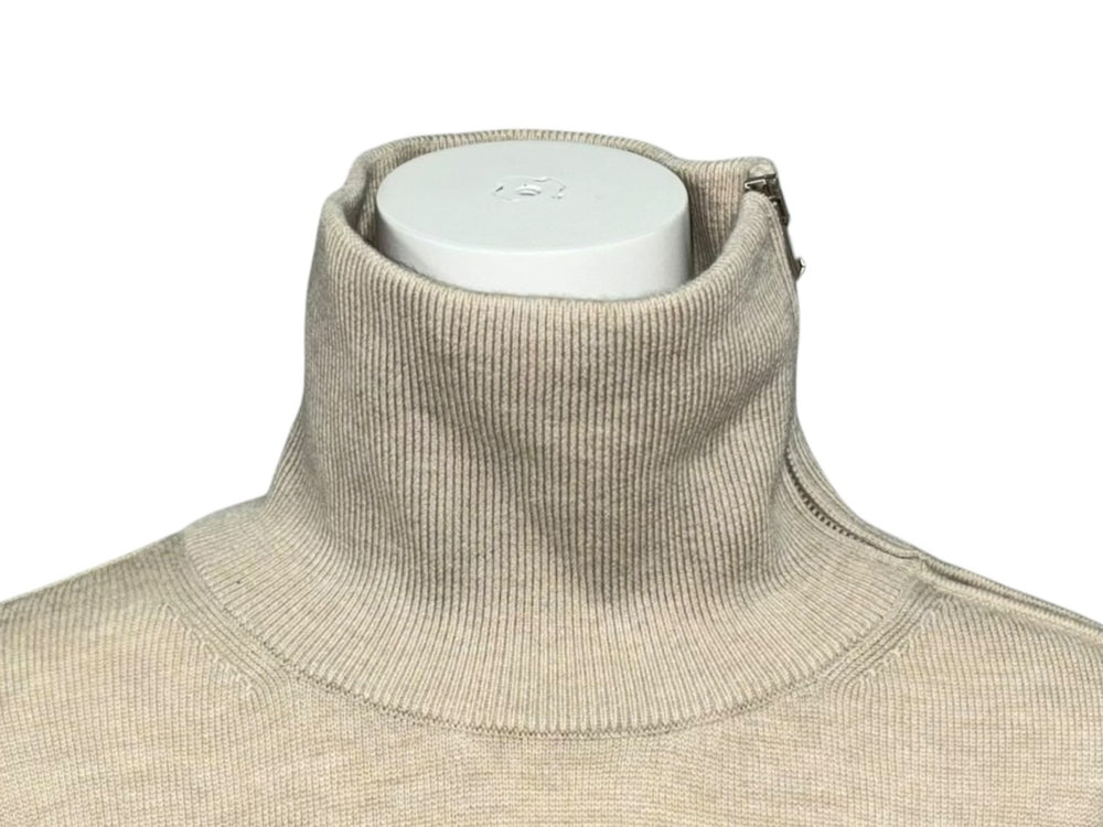 新品未使用 ISABEL MARANT イザベル マラン Gemmy Zip Knit Dress ジップ ニットワンピース アイボリー サイズ38 中古 4b009968