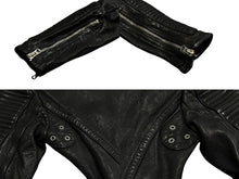 画像をギャラリービューアに読み込む, 新品未使用 BURBERRY BRIT バーバリー ダブルライダース レザー ジャケット 3908848 サイズ4 中古 4b009969