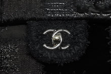 画像をギャラリービューアに読み込む, 新品同様 CHANEL シャネル マトラッセ25 Sフラップ Wチェーンショルダーバッグ 25番台 ココマーク パッチワーク ステッチ ブラック 中古 4b009976