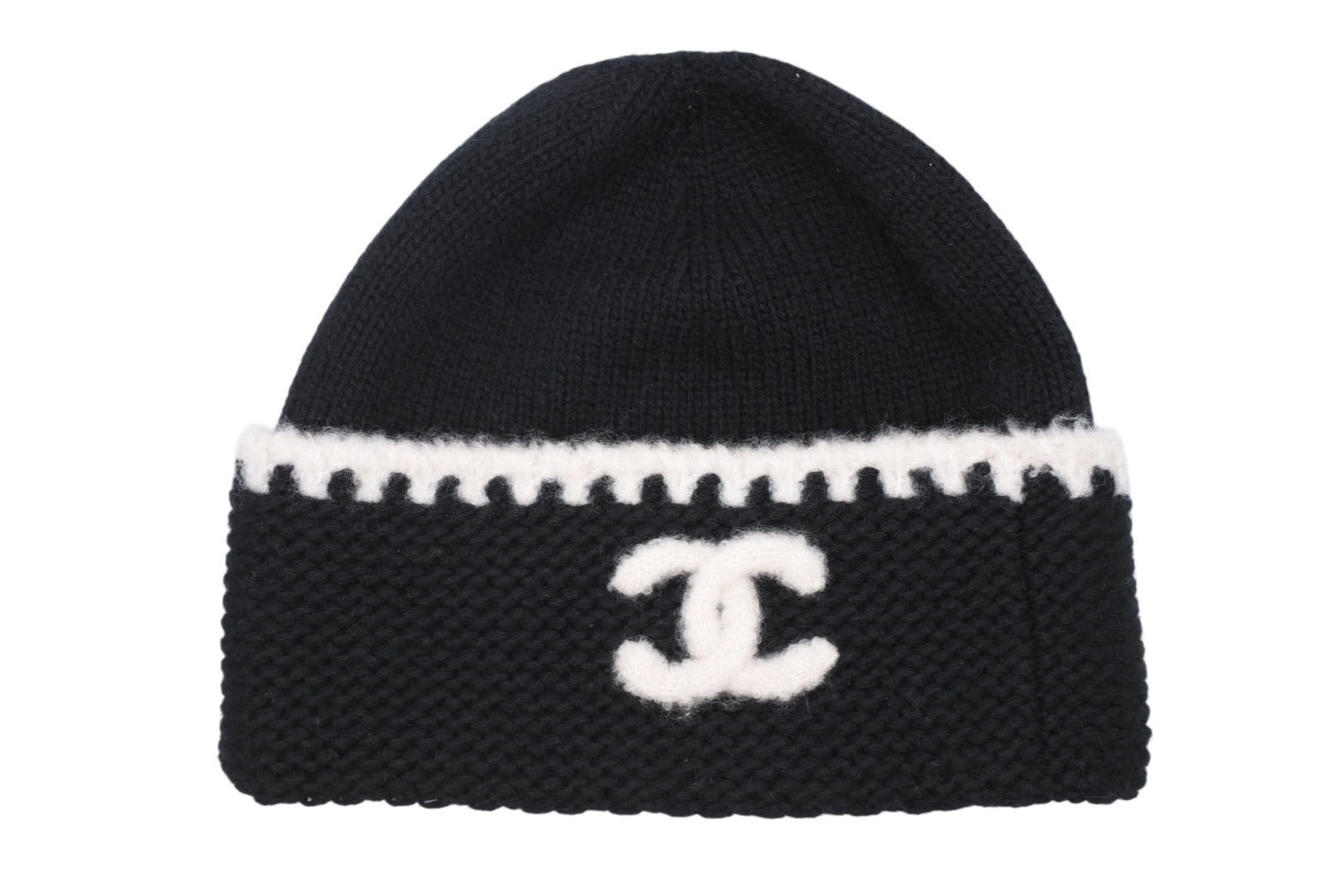 CHANEL シャネルAA9203 ココマーク カシミヤ ビーニー 新品同様 CHANEL シャネル ニットキャップ ビーニー AA9203 ココマーク
