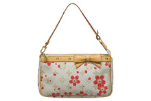 画像をギャラリービューアに読み込む, LOUIS VUITTON ルイヴィトン ポシェットアクセソワール チェリーブロッサム 村上隆コラボ M92008 ゴールド金具 美品 中古 4b009993
