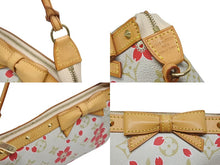 画像をギャラリービューアに読み込む, LOUIS VUITTON ルイヴィトン ポシェットアクセソワール チェリーブロッサム 村上隆コラボ M92008 ゴールド金具 美品 中古 4b009993