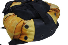 Load image into Gallery viewer, OAKLEY オークリー Mini Icon Backpack アイコン ミニバックパック リュック ブラック イエロー テック ナイロン メタルロゴ 美品 中古 4b009997