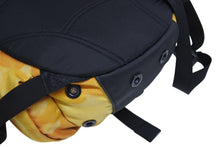 Load image into Gallery viewer, OAKLEY オークリー Mini Icon Backpack アイコン ミニバックパック リュック ブラック イエロー テック ナイロン メタルロゴ 美品 中古 4b009997