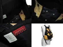 Load image into Gallery viewer, OAKLEY オークリー Mini Icon Backpack アイコン ミニバックパック リュック ブラック イエロー テック ナイロン メタルロゴ 美品 中古 4b009997