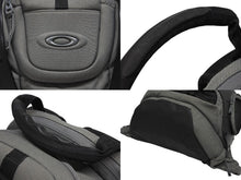 Load image into Gallery viewer, OAKLEY オークリー HARD SHELL BACKPACK ハードシェル バックパック リュック メタルロゴ グレー ブラック ナイロン 良品 中古 4b010001
