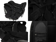 Load image into Gallery viewer, OAKLEY オークリー HARD SHELL BACKPACK ハードシェル バックパック リュック メタルロゴ グレー ブラック ナイロン 良品 中古 4b010001