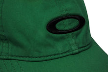 画像をギャラリービューアに読み込む, OAKLEY オークリー ベースボール キャップ グリーン コットン 刺繍 アメリカ製 美品 中古 4b010002