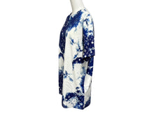 画像をギャラリービューアに読み込む, LOUIS VUITTON ルイヴィトン 22SS 半袖Tシャツ RM222M NPG HNY26W サイズM モノグラム ブルー ホワイト ペイズリー柄 総柄 美品 中古 4b010006