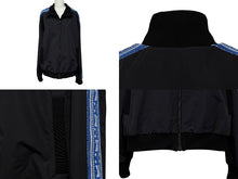 画像をギャラリービューアに読み込む, LOUIS VUITTON ルイ ヴィトン トラックジャケット RM231M ニット ナイロン 23SS LV ロゴ モノグラム フェアアイル 美品 中古 4b010011