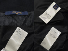 画像をギャラリービューアに読み込む, LOUIS VUITTON ルイ ヴィトン トラックジャケット RM231M ニット ナイロン 23SS LV ロゴ モノグラム フェアアイル 美品 中古 4b010011