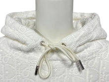 Load image into Gallery viewer, 新品未使用 Christian Dior クリスチャンディオール テリークロス プルオーバーフーディー 113J631A0684 サイズL オブリーク柄 中古 4b010016