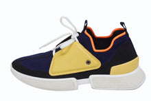 画像をギャラリービューアに読み込む, 極美品 HERMES エルメス スポーツシューズ カジュアルスニーカー テクニカルニット カーフスキン イエロー サイズ42 中古 4b010017
