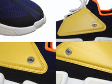 画像をギャラリービューアに読み込む, 極美品 HERMES エルメス スポーツシューズ カジュアルスニーカー テクニカルニット カーフスキン イエロー サイズ42 中古 4b010017