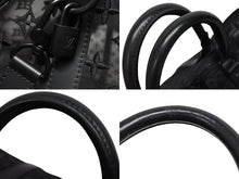 画像をギャラリービューアに読み込む, 極美品 LOUIS VUITTON ルイヴィトン モノグラム シースルー キーポル バンドリエール50 ボストンバッグ ブラック M53971 中古 4b010019