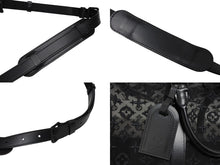 画像をギャラリービューアに読み込む, 極美品 LOUIS VUITTON ルイヴィトン モノグラム シースルー キーポル バンドリエール50 ボストンバッグ ブラック M53971 中古 4b010019