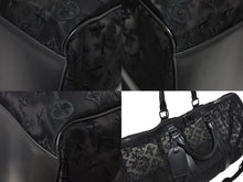 画像をギャラリービューアに読み込む, 極美品 LOUIS VUITTON ルイヴィトン モノグラム シースルー キーポル バンドリエール50 ボストンバッグ ブラック M53971 中古 4b010019