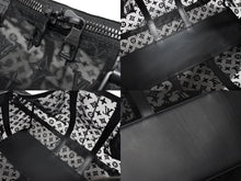 画像をギャラリービューアに読み込む, 極美品 LOUIS VUITTON ルイヴィトン モノグラム シースルー キーポル バンドリエール50 ボストンバッグ ブラック M53971 中古 4b010019