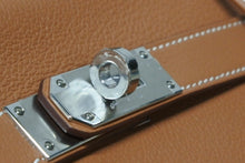 画像をギャラリービューアに読み込む, 未使用 激レア HERMES エルメス ケリー50 ハンドバック ゴールド トリヨンクレマンス シルバー金具 B刻印 中古 4b010020