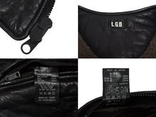 画像をギャラリービューアに読み込む, L.G.B ルグランブルー レザーベスト ボア Y2K ARCHIVE サイズ0 レザー ブラック 美品 中古 4b010021