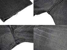 画像をギャラリービューアに読み込む, CHROME HEARTS クロムハーツ セメタリー クロスパッチ デニム パンツ リーバイス LEVI`S 501 サイズ31 ブラック 美品 中古 4b010029