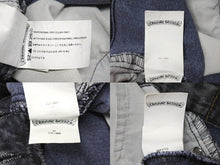画像をギャラリービューアに読み込む, CHROME HEARTS クロムハーツ セメタリー クロスパッチ デニム パンツ リーバイス LEVI`S 501 サイズ31 ブラック 美品 中古 4b010029