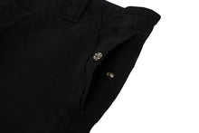 画像をギャラリービューアに読み込む, CHROME HEARTS クロムハーツ ファティーグ パンツ ブラック クロスボール シルバー925 サイズ32 美品 中古 4b010030