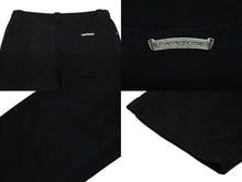 画像をギャラリービューアに読み込む, CHROME HEARTS クロムハーツ ファティーグ パンツ ブラック クロスボール シルバー925 サイズ32 美品 中古 4b010030