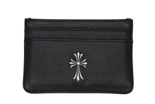 画像をギャラリービューアに読み込む, 新品未使用 CHROME HEARTS クロムハーツ DOUBLE SIDE ダブルサイド タイニー クロス カードケース シルバー925 中古 4b009693
