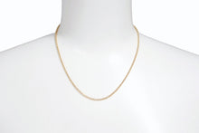 画像をギャラリービューアに読み込む, 極美品 CHROME HEARTS クロムハーツ 22K ロールチェーン ネックレス 16インチ ゴールド 7.0g 小物 アクセサリー 中古 4b010036