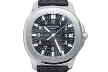 画像をギャラリービューアに読み込む, 極美品 PATEK PHILIPPE パテック フィリップ アクアノート ラージ ブラック 箱ギャラ オーバーホール済 5065A-001 時計 中古 4b010042