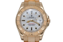 画像をギャラリービューアに読み込む, 新品同様 ROLEX ロレックス 68626 ヨットマスター K18YG 35mm ホワイト文字盤 腕時計 中古 4b010043
