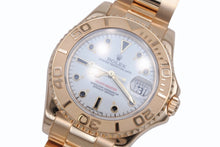 画像をギャラリービューアに読み込む, 新品同様 ROLEX ロレックス 68626 ヨットマスター K18YG 35mm ホワイト文字盤 腕時計 中古 4b010043
