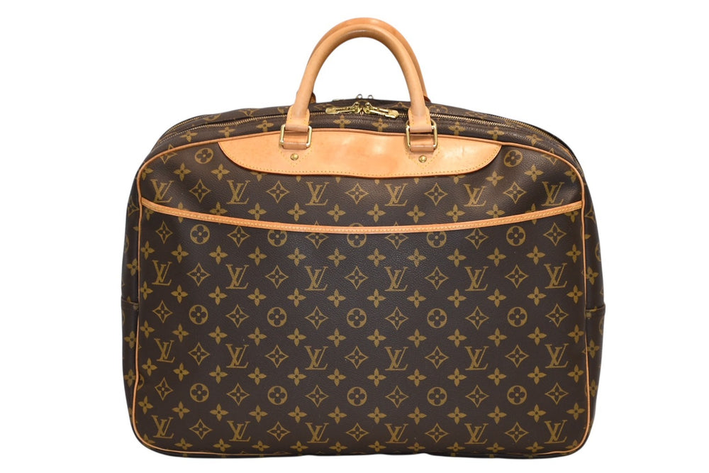 極美品 LOUIS VUITTON ルイヴィトン アリゼ24H モノグラム トラベルバッグ M41399 ブラウン ゴールド金具 中古 4b011558