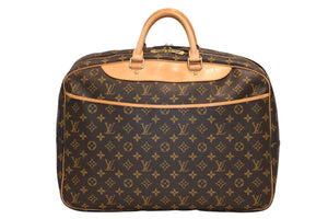 極美品 LOUIS VUITTON ルイヴィトン アリゼ24H モノグラム トラベルバッグ M41399 ブラウン ゴールド金具 中古 4b011558