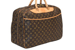 極美品 LOUIS VUITTON ルイヴィトン アリゼ24H モノグラム トラベルバッグ M41399 ブラウン ゴールド金具 中古 4b011558