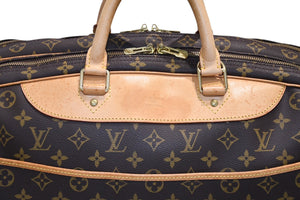極美品 LOUIS VUITTON ルイヴィトン アリゼ24H モノグラム トラベルバッグ M41399 ブラウン ゴールド金具 中古 4b011558