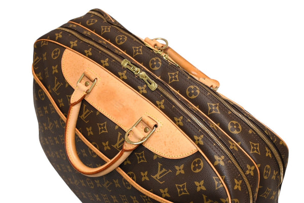 極美品 LOUIS VUITTON ルイヴィトン アリゼ24H モノグラム トラベルバッグ M41399 ブラウン ゴールド金具 中古 4b011558