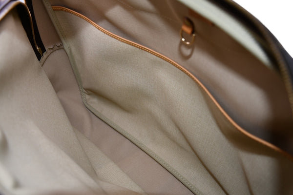 極美品 LOUIS VUITTON ルイヴィトン アリゼ24H モノグラム トラベルバッグ M41399 ブラウン ゴールド金具 中古 4b011558