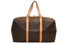 Load image into Gallery viewer, LOUIS VUITTON ルイヴィトン M41624 サックスープル 45ボストンバッグ キーポル型 モノグラム ブラウン 美品 中古 4b010185